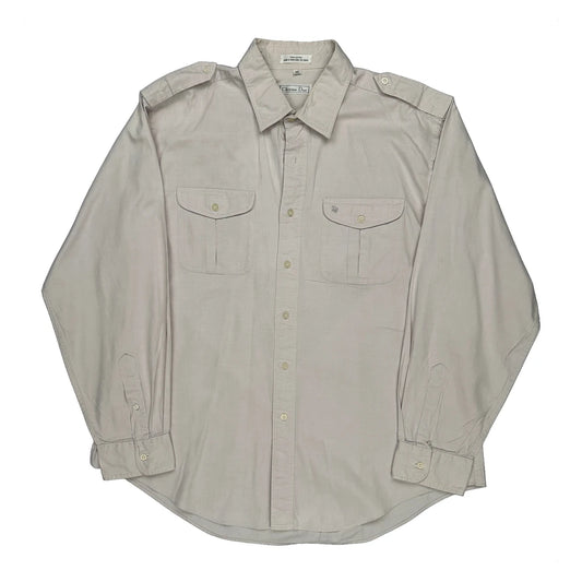 Christian Dior Shirt - XL Beige Cotton