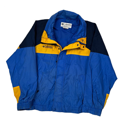 Columbia Windbreaker - Large Blue Nylon