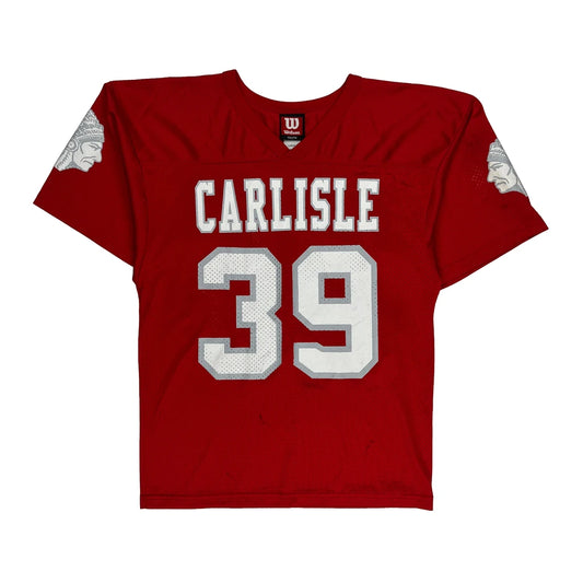 Youth Wilson Carlisle Jersey - Large Red Nylon