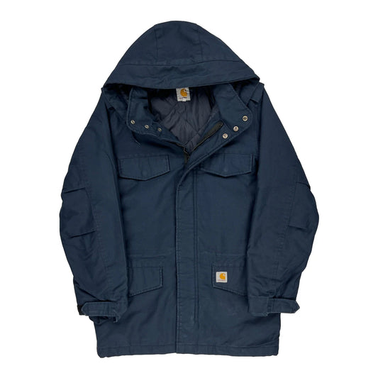 Hickman Carhartt Coat - Medium Navy Polyester