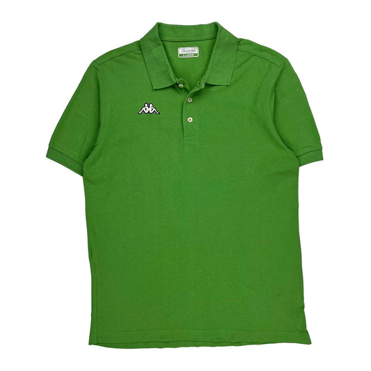 Vintage Kappa Polo Shirt - XL Green Cotton