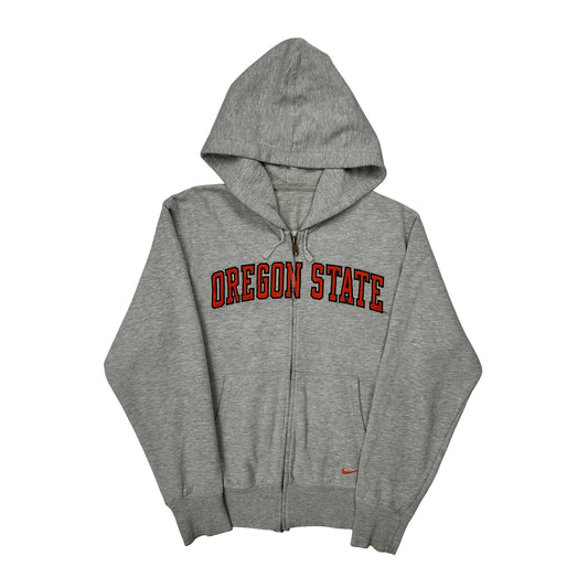 Oregon State Nike College Hoodie - Medium Grey Cotton