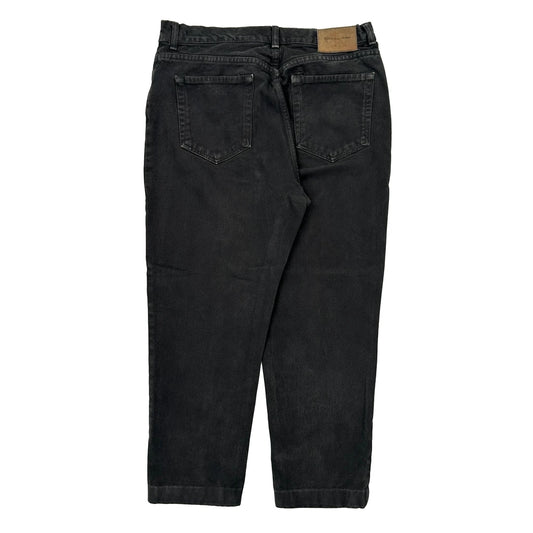 Vintage Calvin Klein Jeans - 33W UK 14 Black Cotton