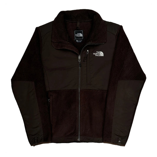 Vintage The North Face Fleece Jacket - Medium Brown Polyester