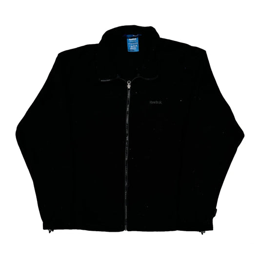 Reebok Fleece Jacket - XL Black Polyester