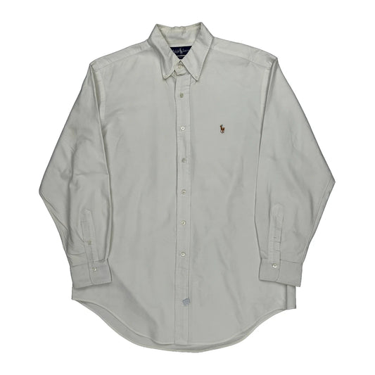 Ralph Lauren Shirt - Large White Cotton