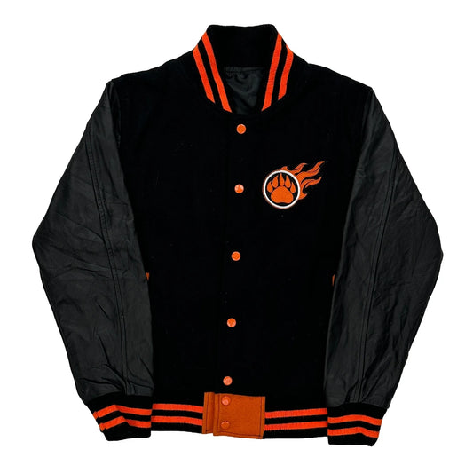 Bears Unbranded College Varsity Jacket - Small Black Polyester
