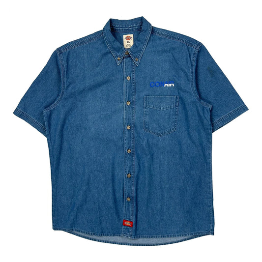 Dickies Denim Shirt - XL Blue Cotton