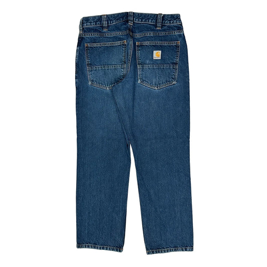 Carhartt Carpenter Jeans - 32W 29L Blue Denim
