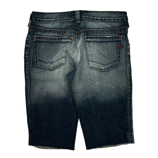 Diesel Denim Shorts - 34W 11L Dark Wash Denim