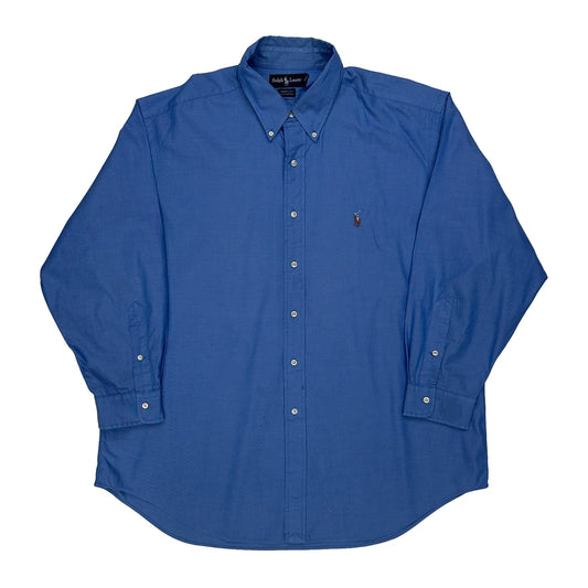 Ralph Lauren Shirt - XL Blue Cotton