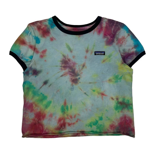 Vintage Patagonia Tie-Dye T-Shirt - Large Multicoloured Cotton
