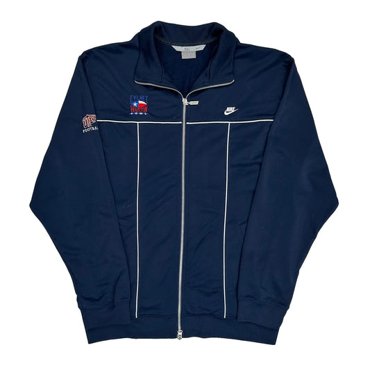 Houston Football Nike Graphic Track Jacket - Large Navy Polyester