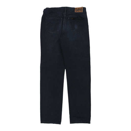 Vintage Lee Trousers - 34W 35L Navy Cotton