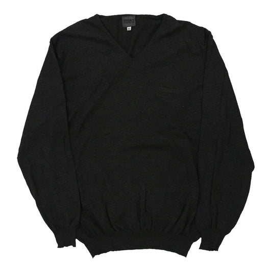 Vintage black Versace Jumper - mens medium