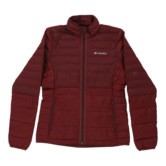 Vintage burgundy Columbia Puffer - womens small