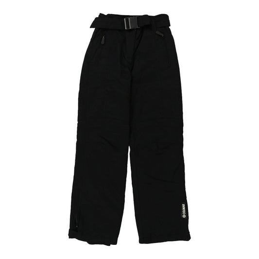 Vintage Colmar Ski Trousers - 28W UK 10 Black Polyester