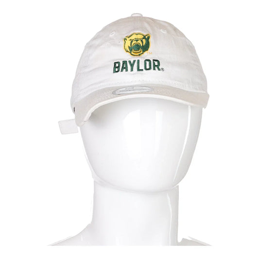 Vintage white Baylor New Era Cap - mens no size