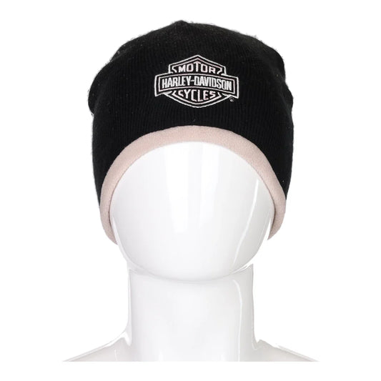 Vintage black Harley Davidson Beanie - mens no size