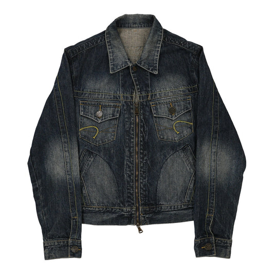 Vintage dark wash Y2K Novantasei Denim Jacket - mens small