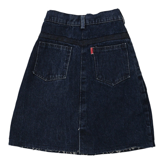 Vintage Celtex Mini Denim Skirt - 24W UK 4 Blue Cotton