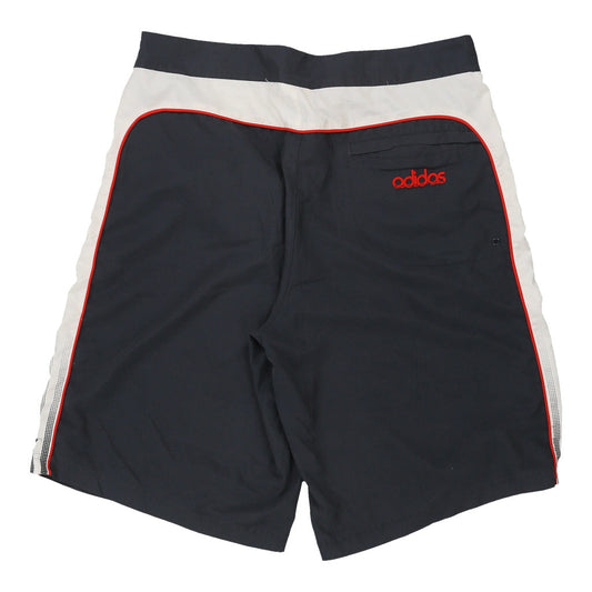 Vintage Adidas Sport Shorts - Medium Grey Polyester