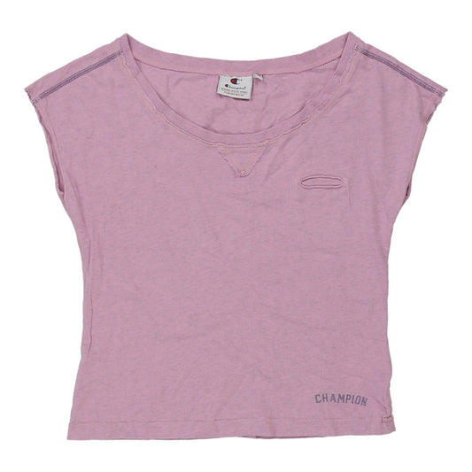 Vintage Champion Top - Small Pink Cotton