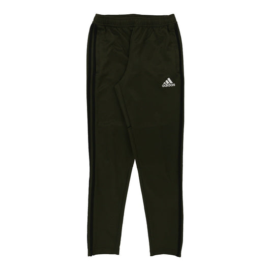 Vintage Adidas Tracksuit - Small Khaki Polyester
