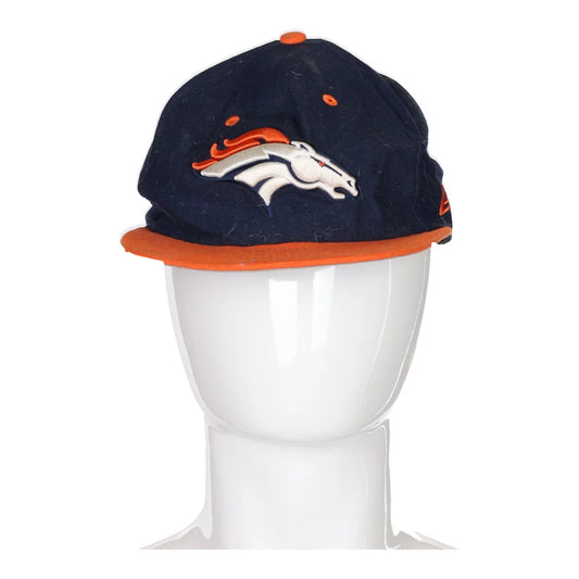 Vintage navy Denver Broncos New Era Cap - mens no size