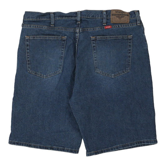 Vintage blue Wrangler Denim Shorts - mens 38" waist
