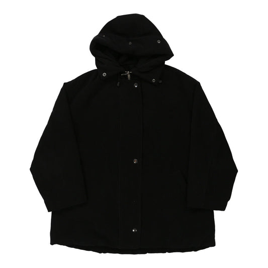 Vintage Belfe Jacket - XL Black Cotton Blend