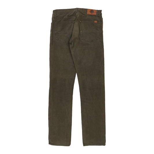 Vintage Trussardi Trousers - 31W 33L Khaki Cotton