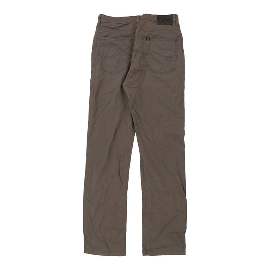Vintage Lee Trousers - 32W 34L Brown Cotton