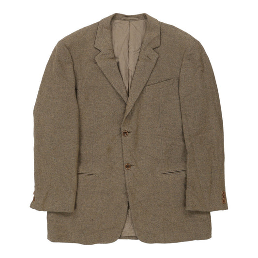 Vintage Armani Blazer - Medium Beige Wool
