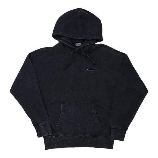 Vintage Champion Hoodie - Small Navy Cotton