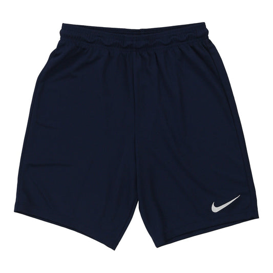 Vintage Dri Fit Nike Sport Shorts - Medium Navy Polyester