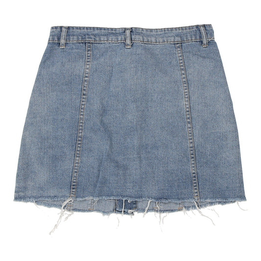 Vintage blue Unbranded Denim Skirt - womens 32" waist