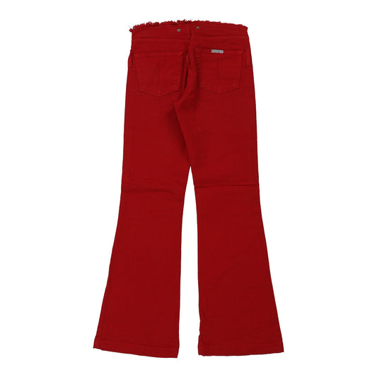 Vintage Fornarina Jeans - 28W UK 6 Red Cotton