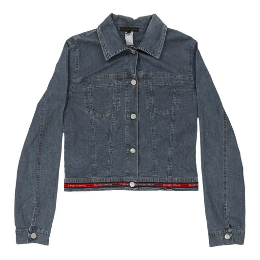 Vintage blue Y2K Les Copains Denim Jacket - womens medium