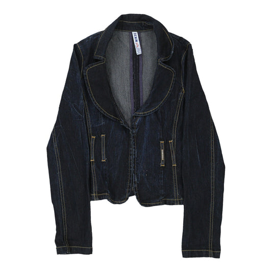 Vintage dark wash Y2K Extyn Denim Jacket - womens x-small