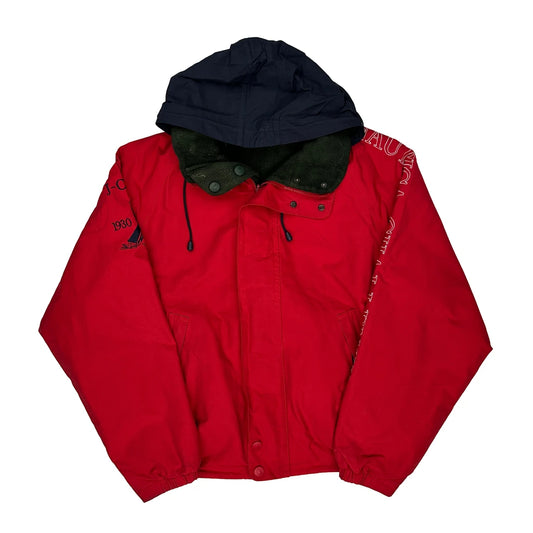 Vintage America'S Cup Nautica Jacket - XL Red Polyester