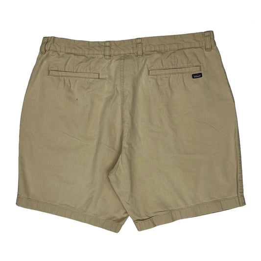Patagonia Chino Shorts - 36W 7L Beige Cotton