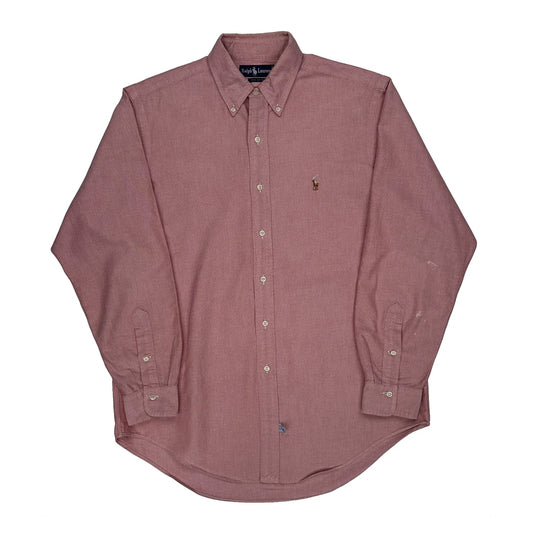 Ralph Lauren Shirt - Large Red Cotton