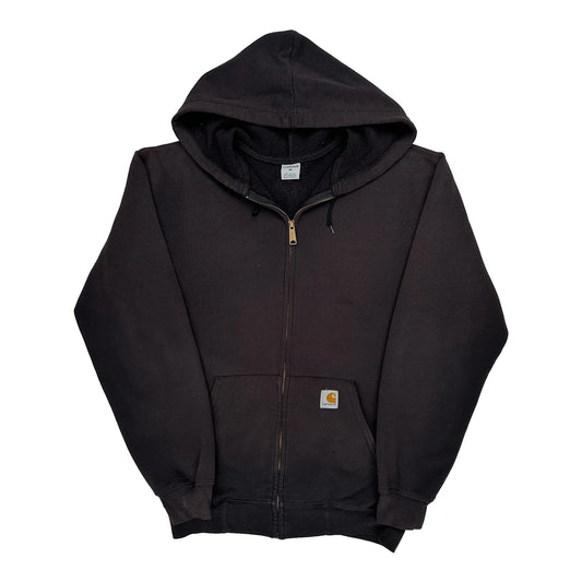 Vintage Carhartt Hoodie - Medium Black Cotton Blend