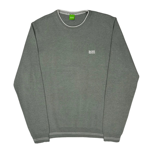 Boss Sweatshirt - XL Grey Cotton