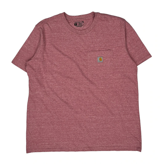 Carhartt T-Shirt - XL Red Cotton