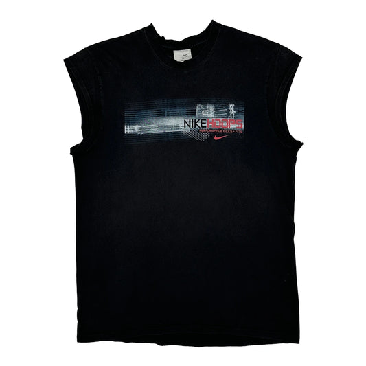 Nike Hoops Nike Graphic T-Shirt - Medium Black Cotton