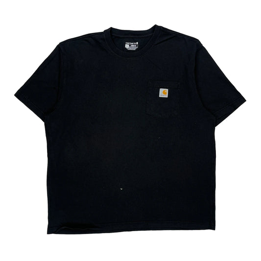 Carhartt T-Shirt - XL Black Cotton
