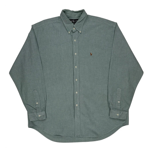 Blaire Ralph Lauren Shirt - XL Green Cotton