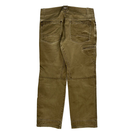 Kuhl Double Knee Trousers - 32W 30L Brown Cotton